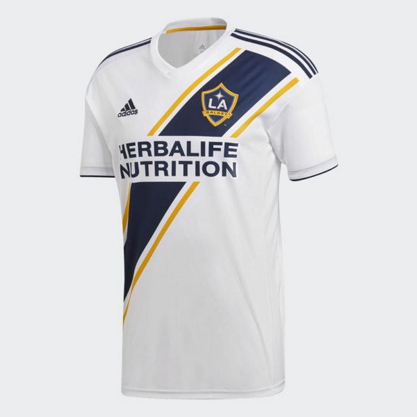 Camiseta Los Angeles Galaxy Replica Primera Ropa 2018/19 Blanco